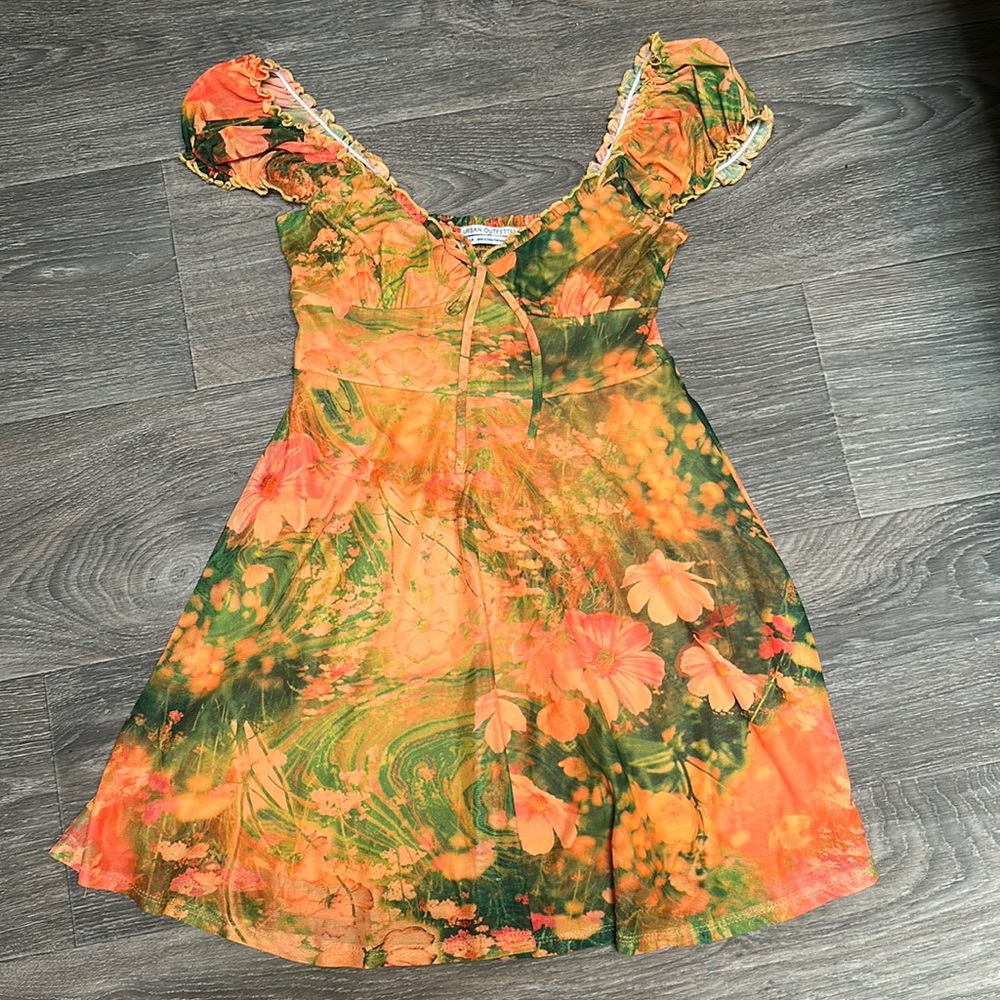 Floral UO Mini Dress